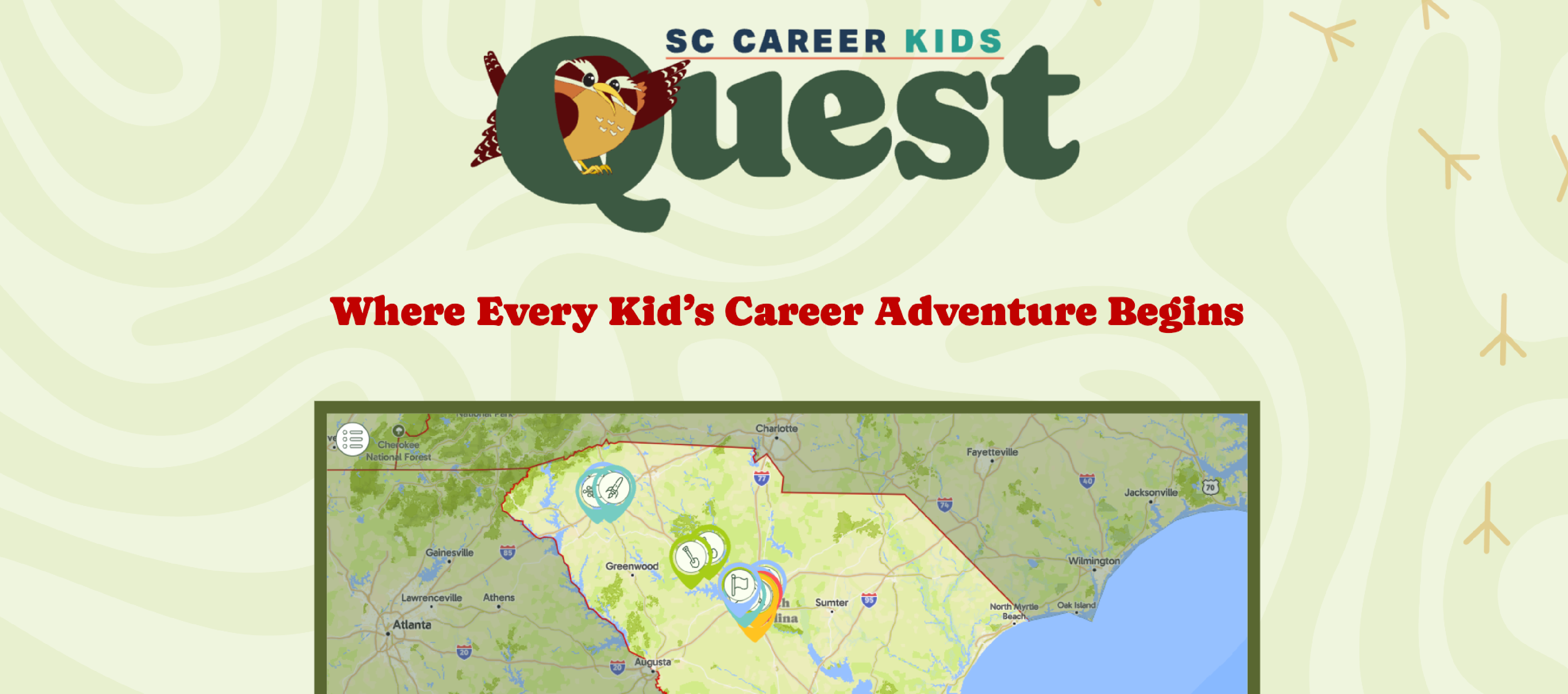 sc career kids quest design elements