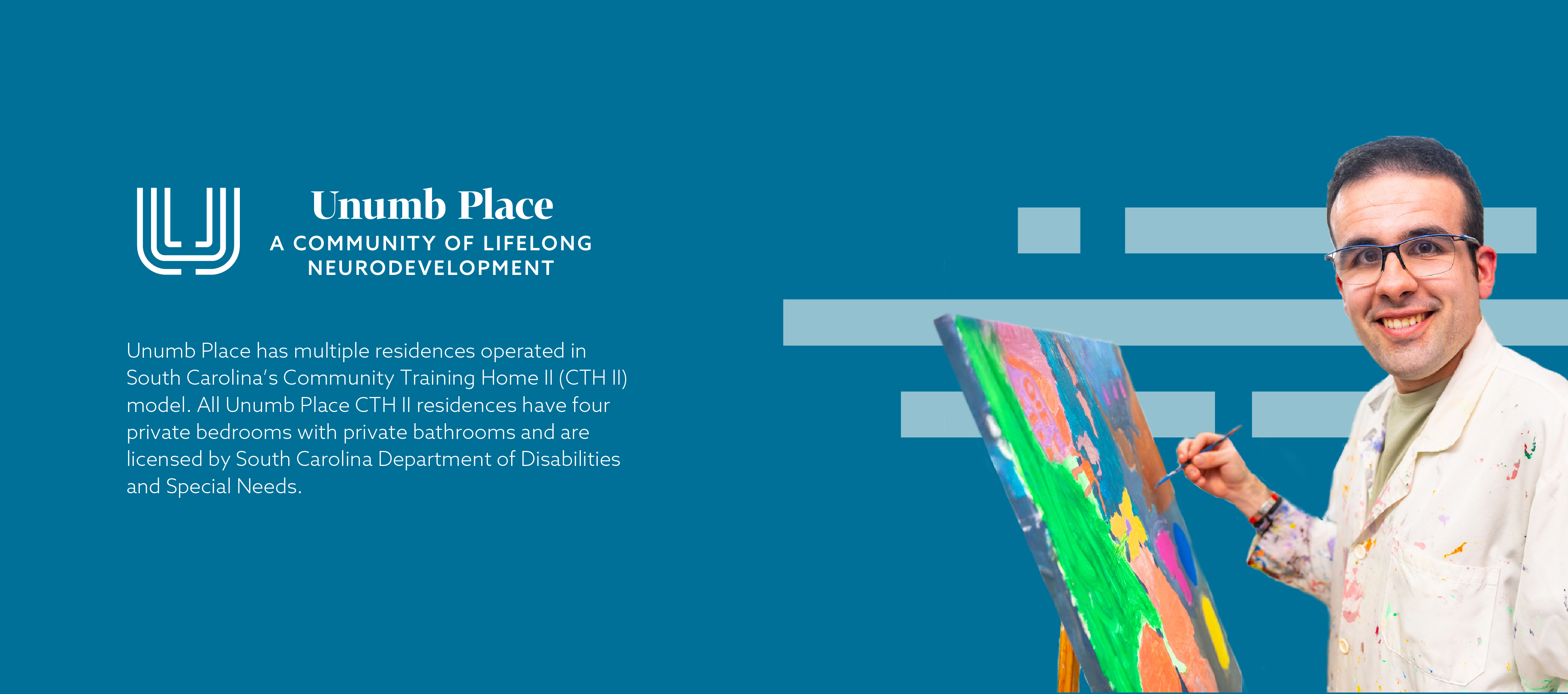 screenshot of The Unumb Place subpage